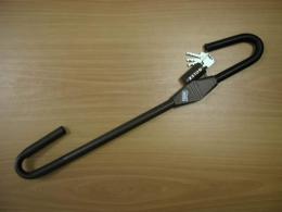 Противоугонный замок руль-педаль steering lock №1600