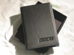 Бумажник Fiat (Фиат) Натуральная кожа.Черный