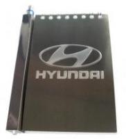 Автомобильный  блокнот  с магнитом  Hyundai