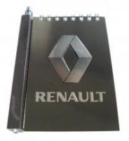 Автомобильный  блокнот  с магнитом Renault