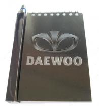 Автомобильный блокнот с магнитом Daewoo