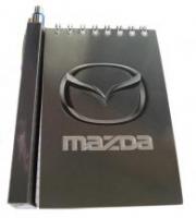 Автомобильный блокнот с магнитом Mazda