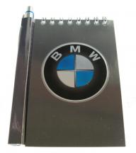Автомобильный блокнот с магнитом BMW