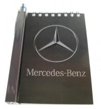 Автомобильный блокнот с магнитом Mercedes