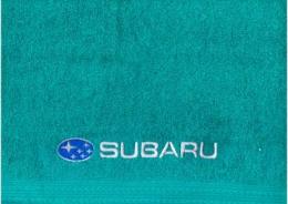 Махровое полотенце 50х90 SUBARU