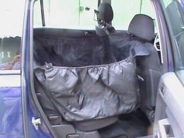 Автогамак на половину сиденья автомобиля 75*160