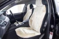 Меховая накидка из мутона ШикCAR жемчуг