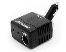 Автомобильный инвертер 175Вт (преобразователь тока с 12V в 220V)