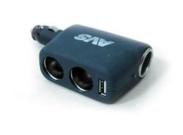 Разветвитель прикуривателя 12/24 (на 3 выхода+USB) CS311U