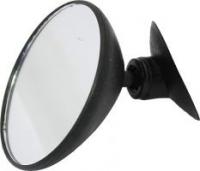 Зеркало внутрисалонное круглое d = 85 мм дополнительное на присоске
