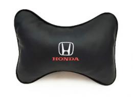 Подушка-подголовник из эко-кожи HONDA