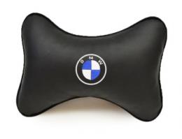 Подушка-подголовник из эко-кожи BMW