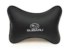 Подушка-подголовник из эко-кожи SUBARU
