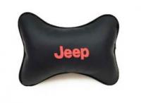 Подушка-подголовник из эко-кожи JEEP