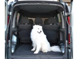 Сетка в автомобиль разделительная для собак (120 х 85 см.) с крючками для крепления