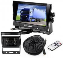 Парковочный АВТО-МОНИТОР TFT-LCD с камерой 12V/24V для грузовиков, автобусов, спецтехники, сельхозтехники