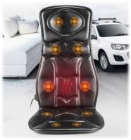 Массажная накидка  «AUTO-GIFT» автомобиль/офис/дом, 12В/220В,10 моторов/80 режимов+подогрев 